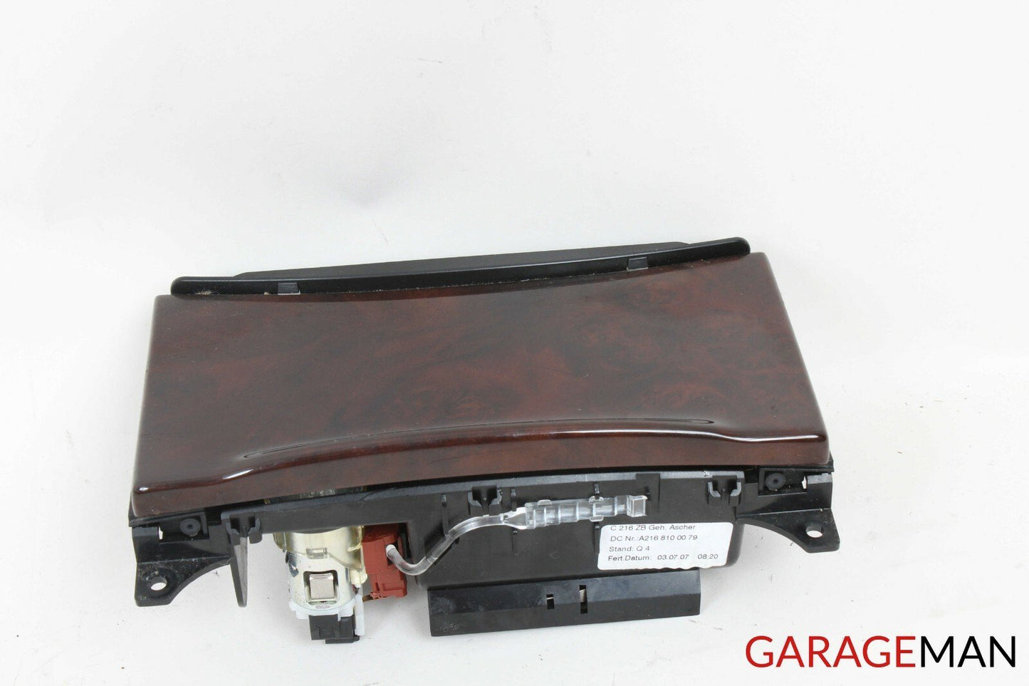 07-14 Mercedes W216 CL550 CL600 Center Console Ashtray Ash Tray Trim OEM