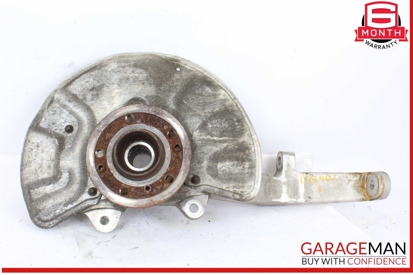 12-19 Mercedes X166 GL450 4MATIC Front Left Driver Side Spindle Knuckle Hub OEM