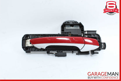 08-14 Mercedes W204 C250 C300 Front Right Side Exterior Door Handle Red OEM