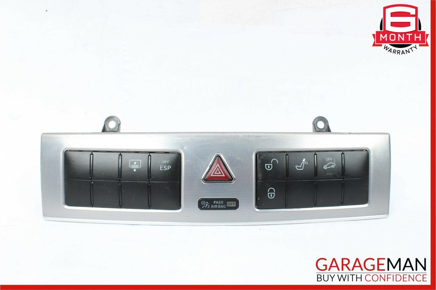 05-07 Mercedes W203 C230 C55 AMG Dash Hazard Door Lock ESP Control Switch Module