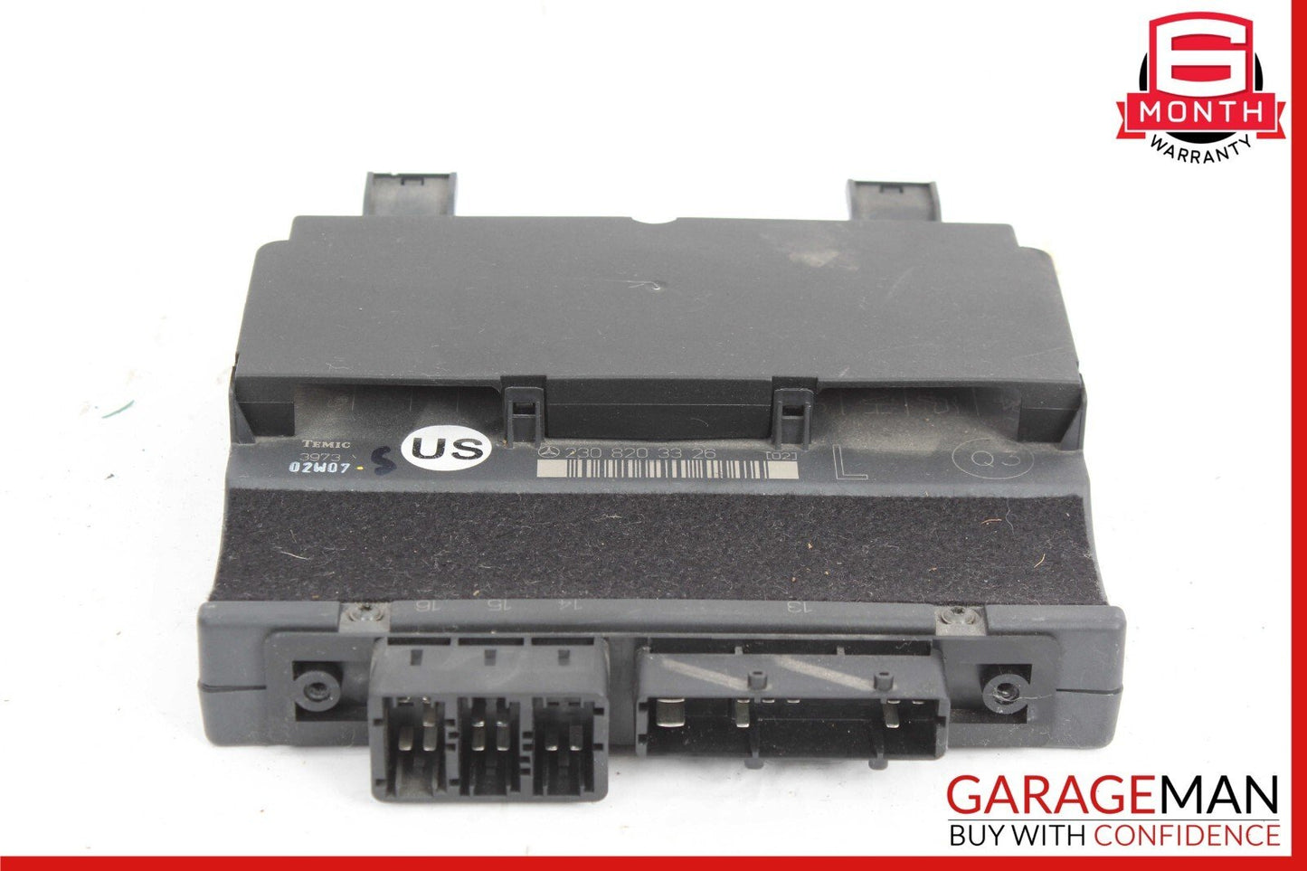 03-12 Mercedes R230 SL500 SL55 AMG Front Left Side Under Seat Control Module OEM
