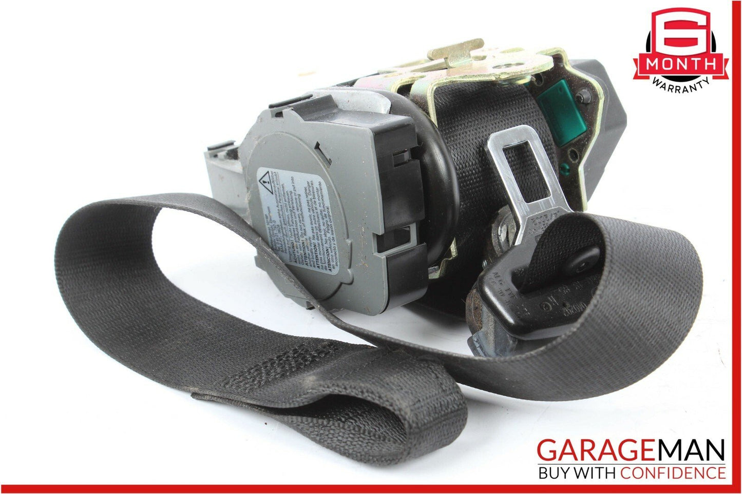 98-03 Mercedes W208 CLK430 Front Right Side Seatbelt Seat Belt Retractor Black