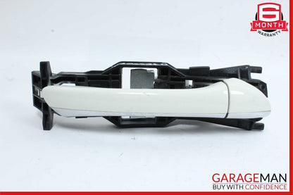 03-09 Mercedes W211 E350 E500 Front Right Exterior Door Handle Calcite White