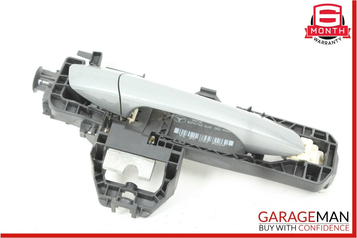 08-11 Mercedes W204 C300 Front Right Passenger Side Exterior Door Handle Silver