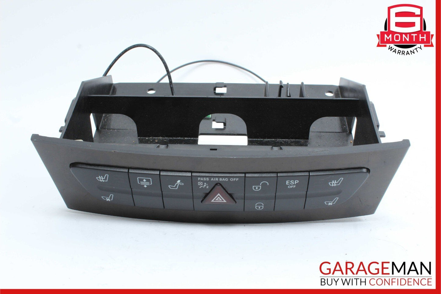 06-11 Mercedes W219 CLS500 CLS550 Hazard Control Door Lock Switch Panel OEM