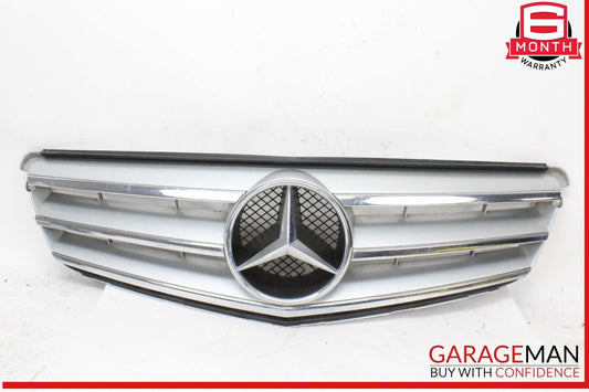 08-14 Mercedes W204 C250 CGI Front Hood Center Radiator Grille Grill Trim OEM