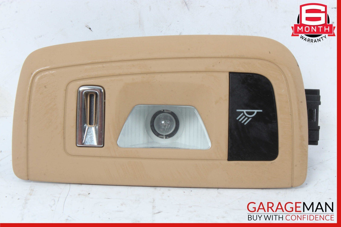 10-16 Porsche Panamera 970 Rear Right Side Top Upper Roof Dome Light Lamp Beige