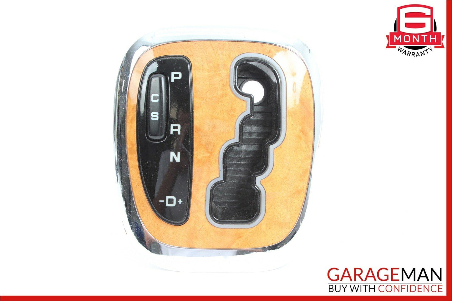 00-06 Mercedes W215 CL600 Automatic Transmission Floor Gear Shifter Wood Bezel
