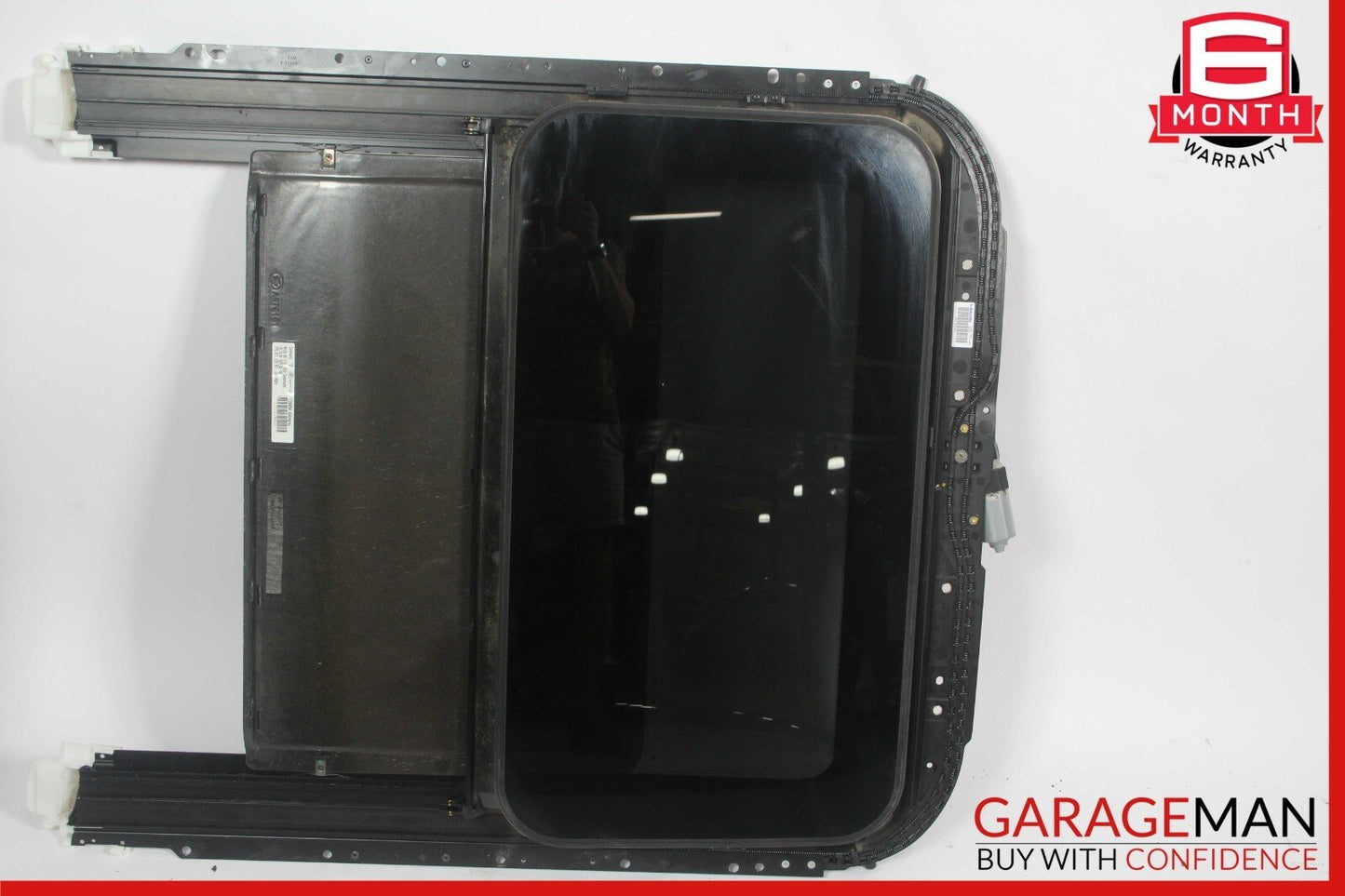11-18 Porsche Cayenne 958 Top Roof Sun Roof Sunroof Glass Motor Frame Panel Assy