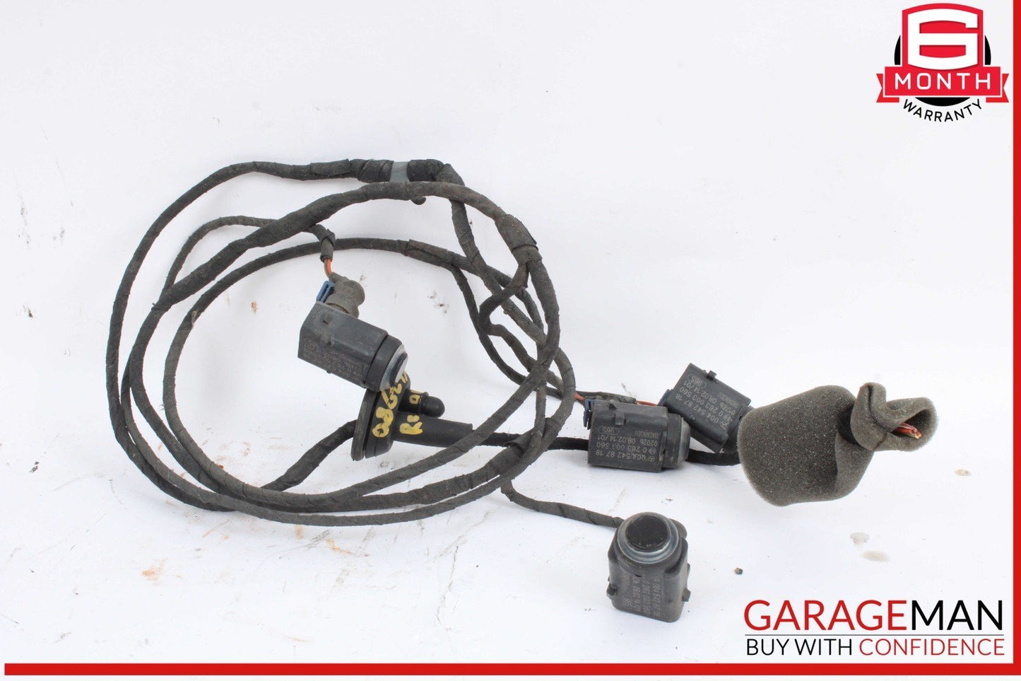 06-12 Mercedes X164 GL450 4MATIC Rear PDC Bumper Parking Sensor Wire Harness OEM