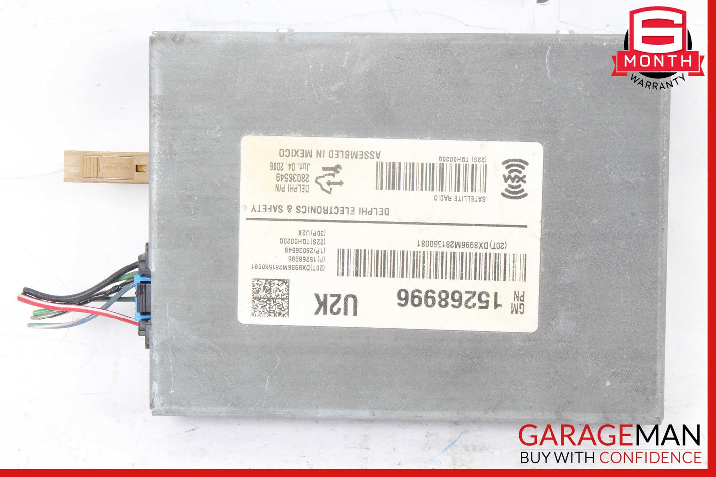05-11 Cadillac STS Satellite Radio Control Unit Module OEM
