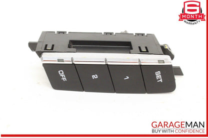 11-16 Porsche Cayenne 958 Front Right Passenger Side Seat Memory Control Switch
