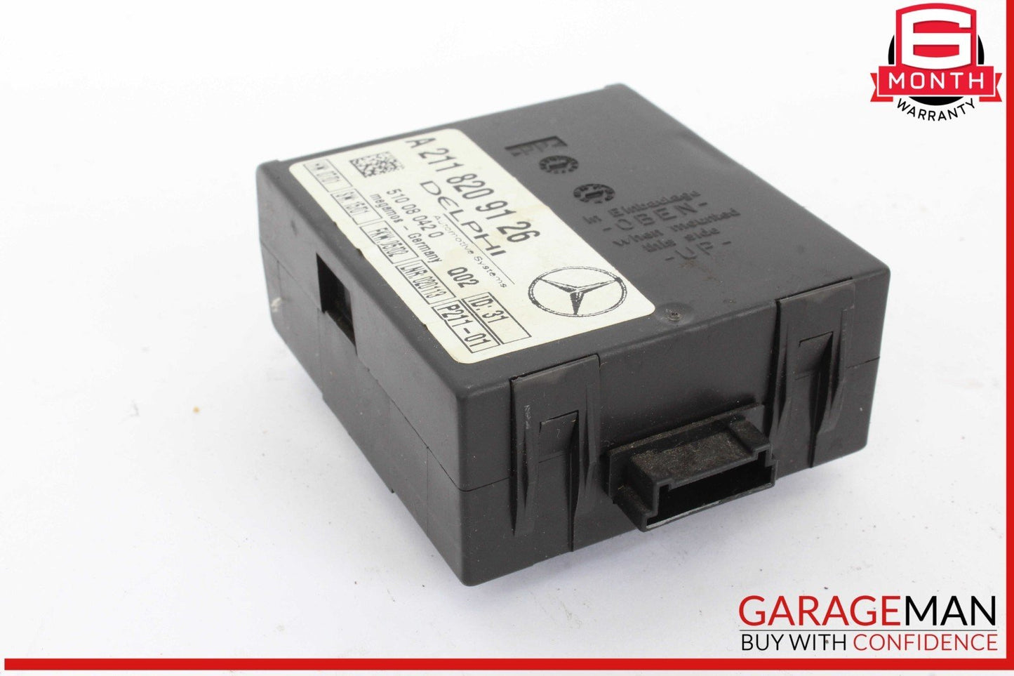 00-12 Mercedes R230 SL500 C230 S430 E320 Anti Theft Alarm Module 2118209126 OEM