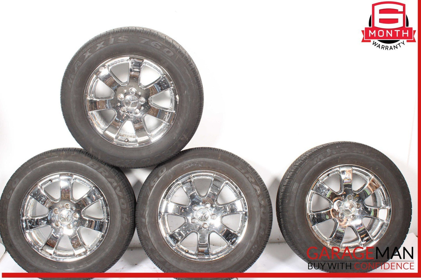 06-13 Mercedes W251 R350 R500 R320 7.5Jx17 ET56 17" Wheel Rim Rims Set of 4 Pc