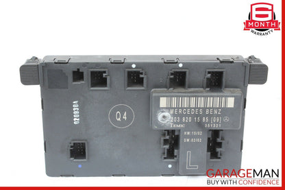 01-07 Mercedes W203 C230 C240 C320 Front Left Side Door Control Module Unit