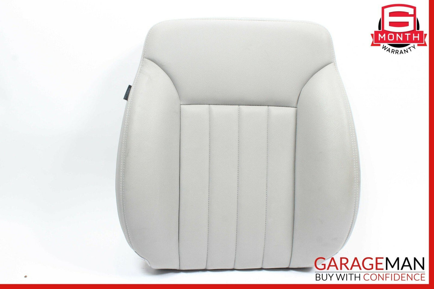 06-10 Mercedes W251 R350 Front Right Side Top Upper Seat Cushion Leather Gray