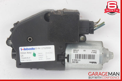 13-19 BMW 640i F06 Sunroof Motor 7316535 OEM