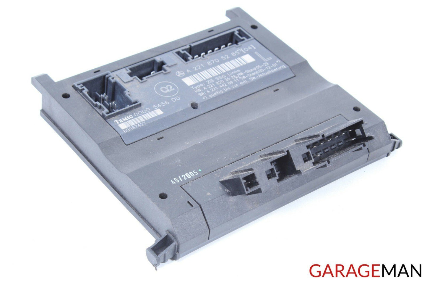 07-13 Mercedes W221 S550 S600 Front Left Driver Side Seat Control Module Unit