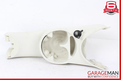 12-19 Fiat 500 Front Center Console Trim & Cup Holder 1RY36LW9AE OEM