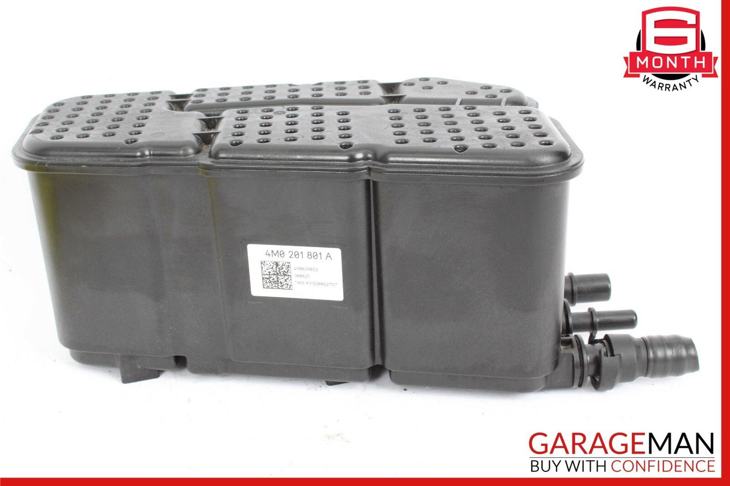 19-23 AUDI Q8 3.0L FUEL VAPOR EVAP CHARCOAL CANISTER W/ SHIELD