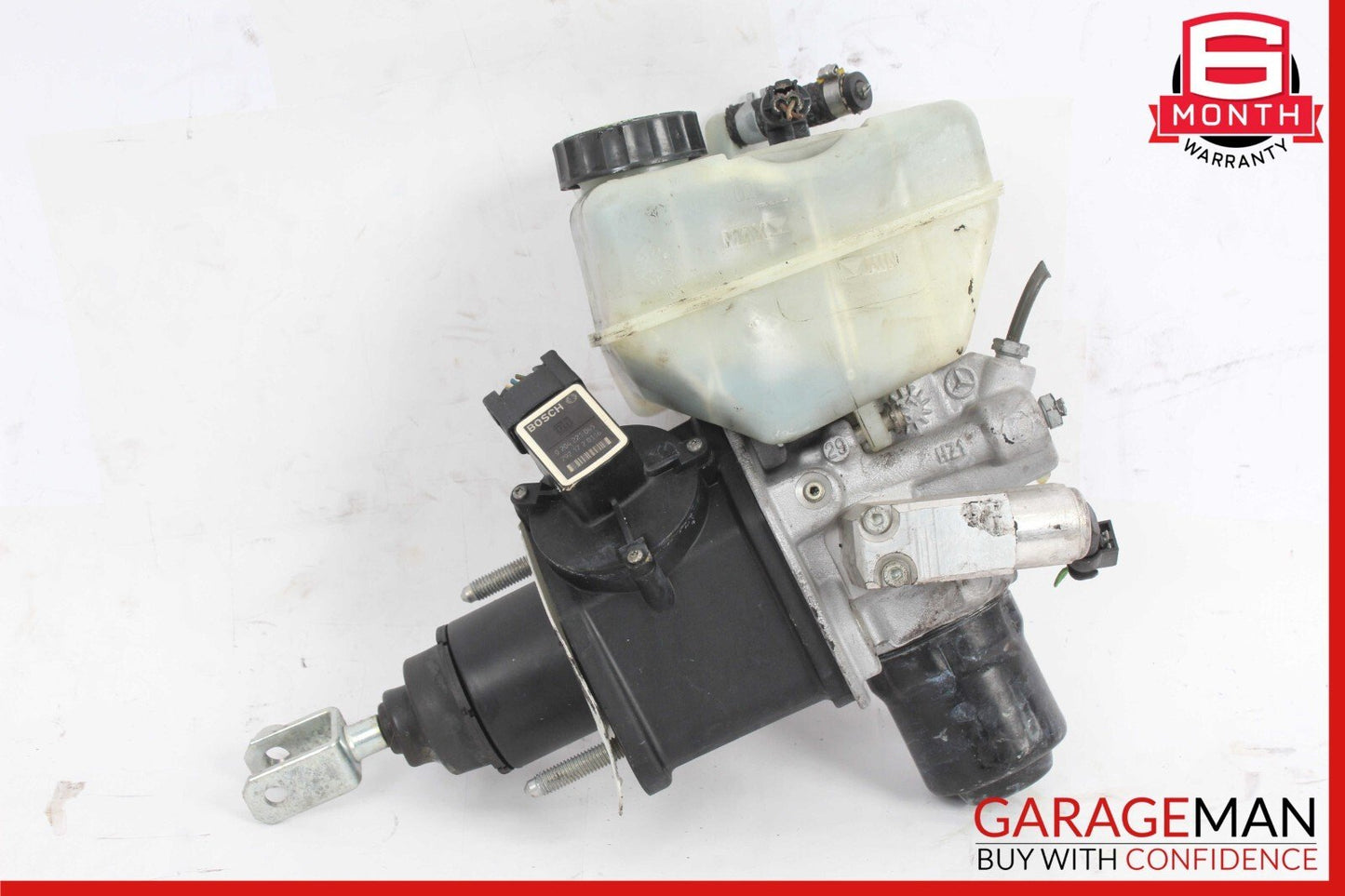09-12 Mercedes R230 SL550 Power Brake Booster Master Cylinder Reservoir Assembly