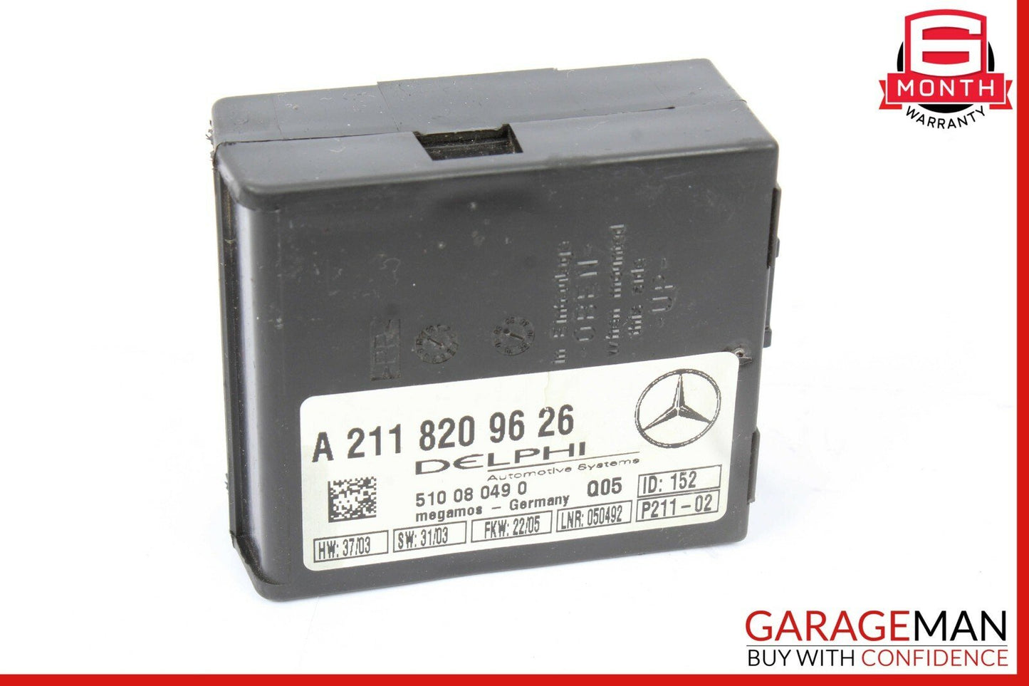 03-06 Mercedes W219 CLS500 E500 Anti Theft Security Alarm Control Module OEM
