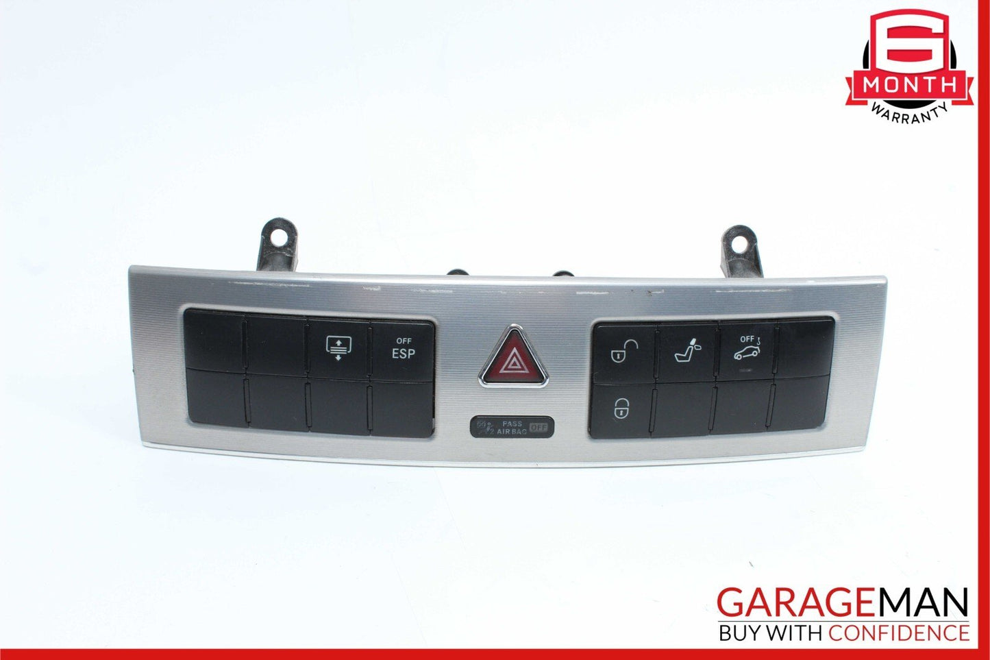 05-07 Mercedes W203 C230 Kompressor Hazard Light Door Lock Control Panel OEM