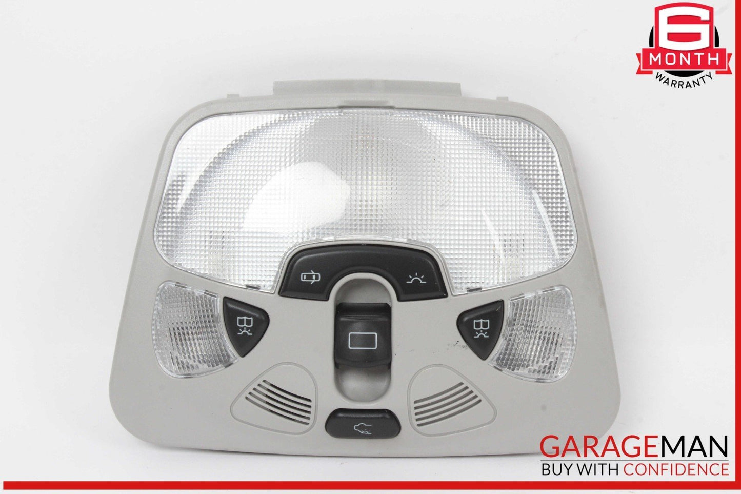 01-07 Mercedes W203 C230 C320 Overhead Reading Dome Light Lamp Gray OEM