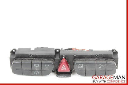 01-05 Mercedes W203 C320 Center ESP Hazard Control Switch Panel Assembly OEM