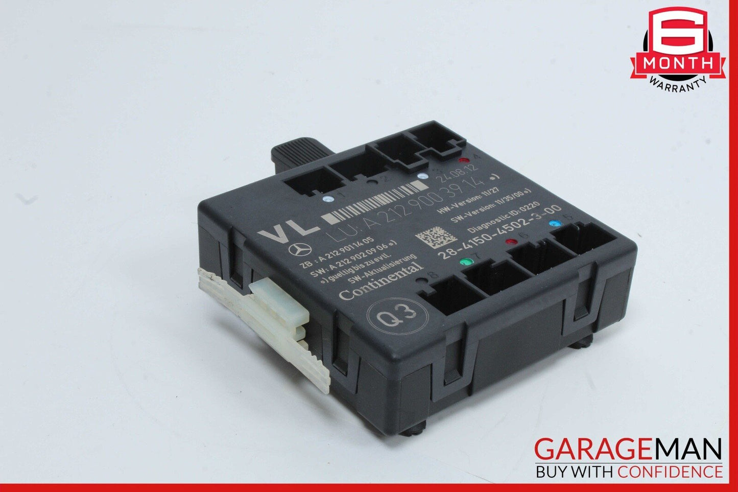 08-14 Mercedes W204 C250 C350 Front Left Side Door Control Module Unit OEM