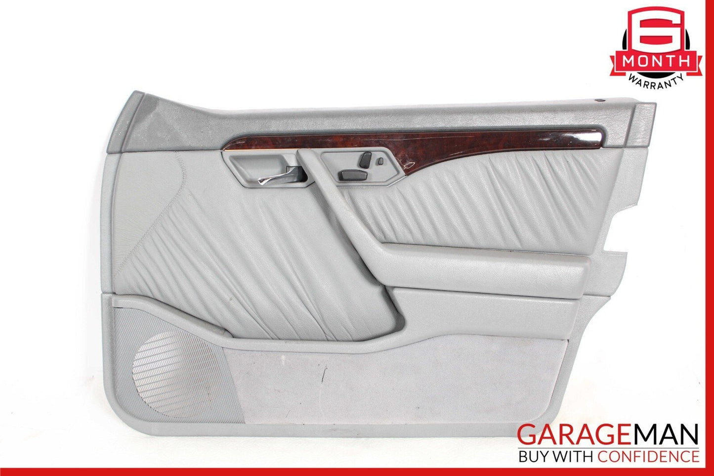 96-97 Mercedes W202 C230 C280 Front Right Side Interior Door Panel Cover Grey