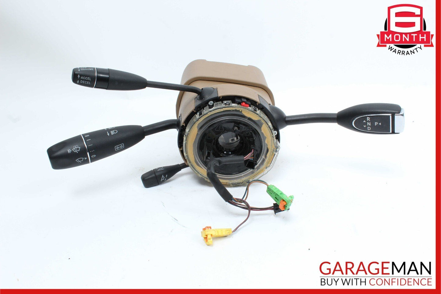 10-13 Mercedes W221 S400 S550 Steering Column Control Switches Assembly Brown