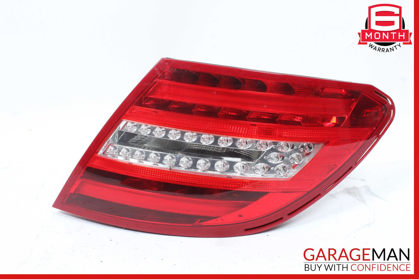 12-14 Mercedes W204 C250 Rear Right Passenger Side Tail Light Lamp OEM