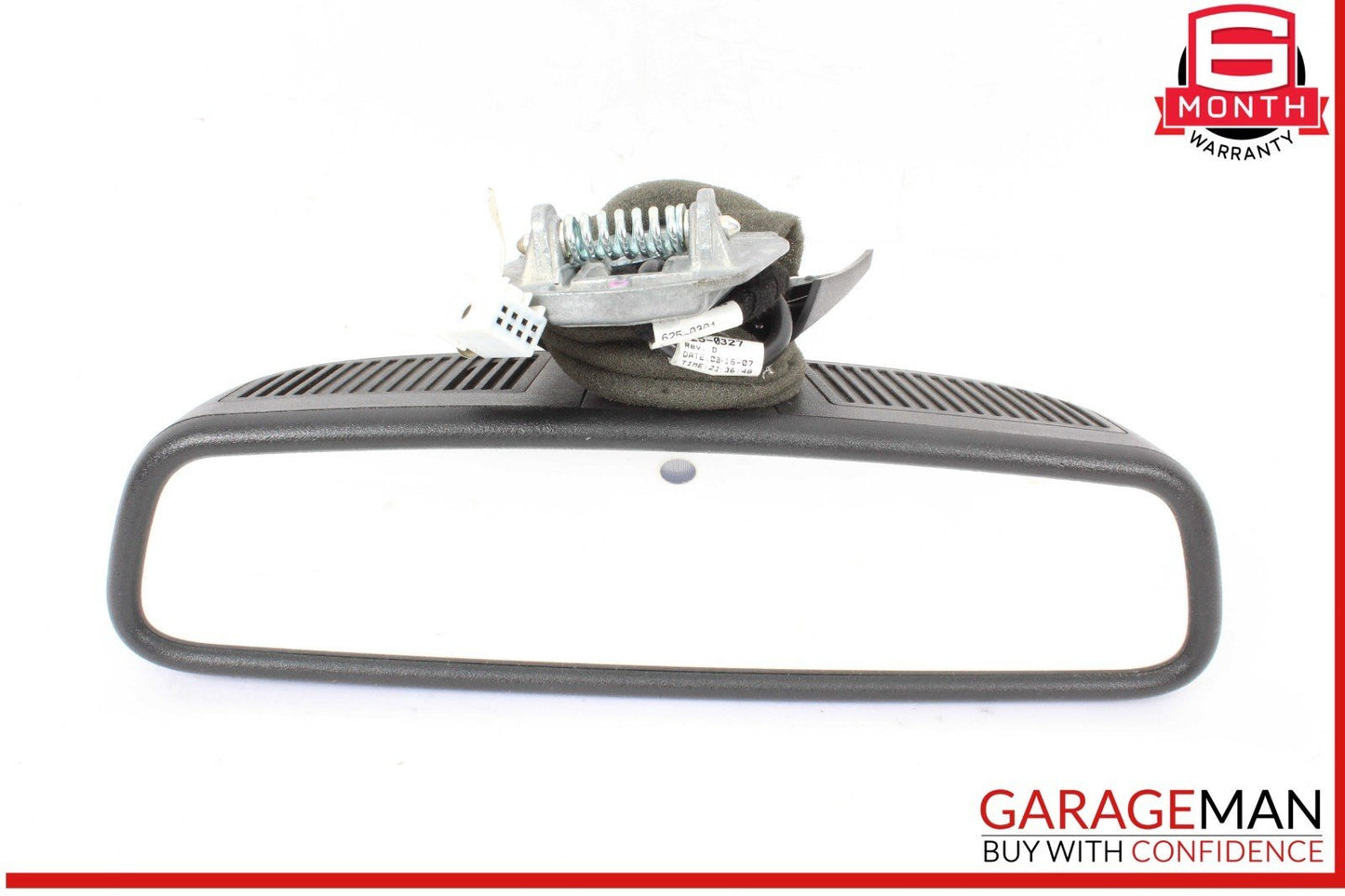 08-11 Mercedes W204 C300 C250 C350 Interior Top Upper Rear View Mirror Black OEM