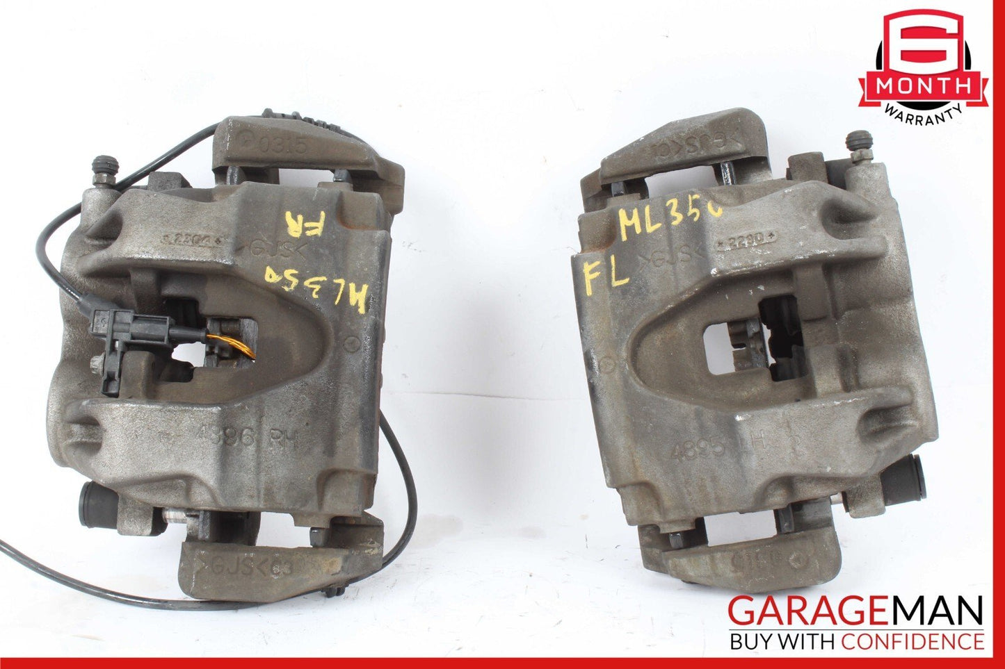 12-19 Mercedes W166 ML350 GLS550 Front Left & Right Brake Caliper Calipers Set