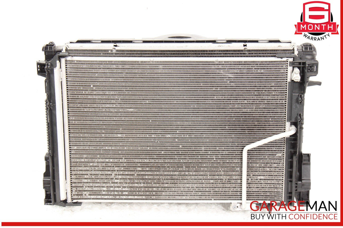 10-17 Mercedes W212 E350 Engine Cooling Radiator A/C Air Condenser Assy OEM