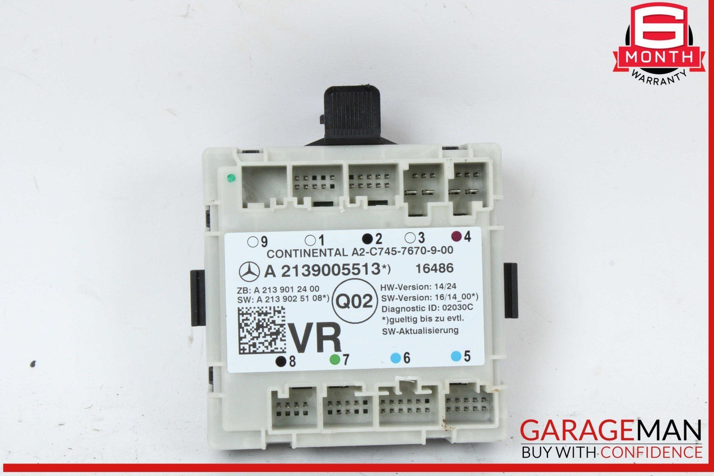 17-19 Mercedes W213 E300 E400 Front Right Side Door Control Module Unit OEM