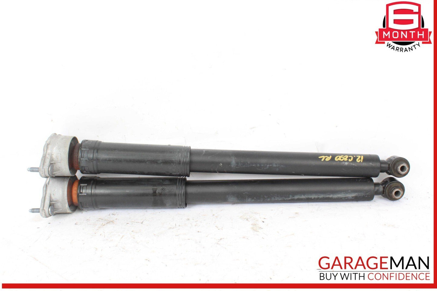 08-14 Mercedes W204 C250 C300 Rear Left & Right Shock Absorber Strut Set OEM
