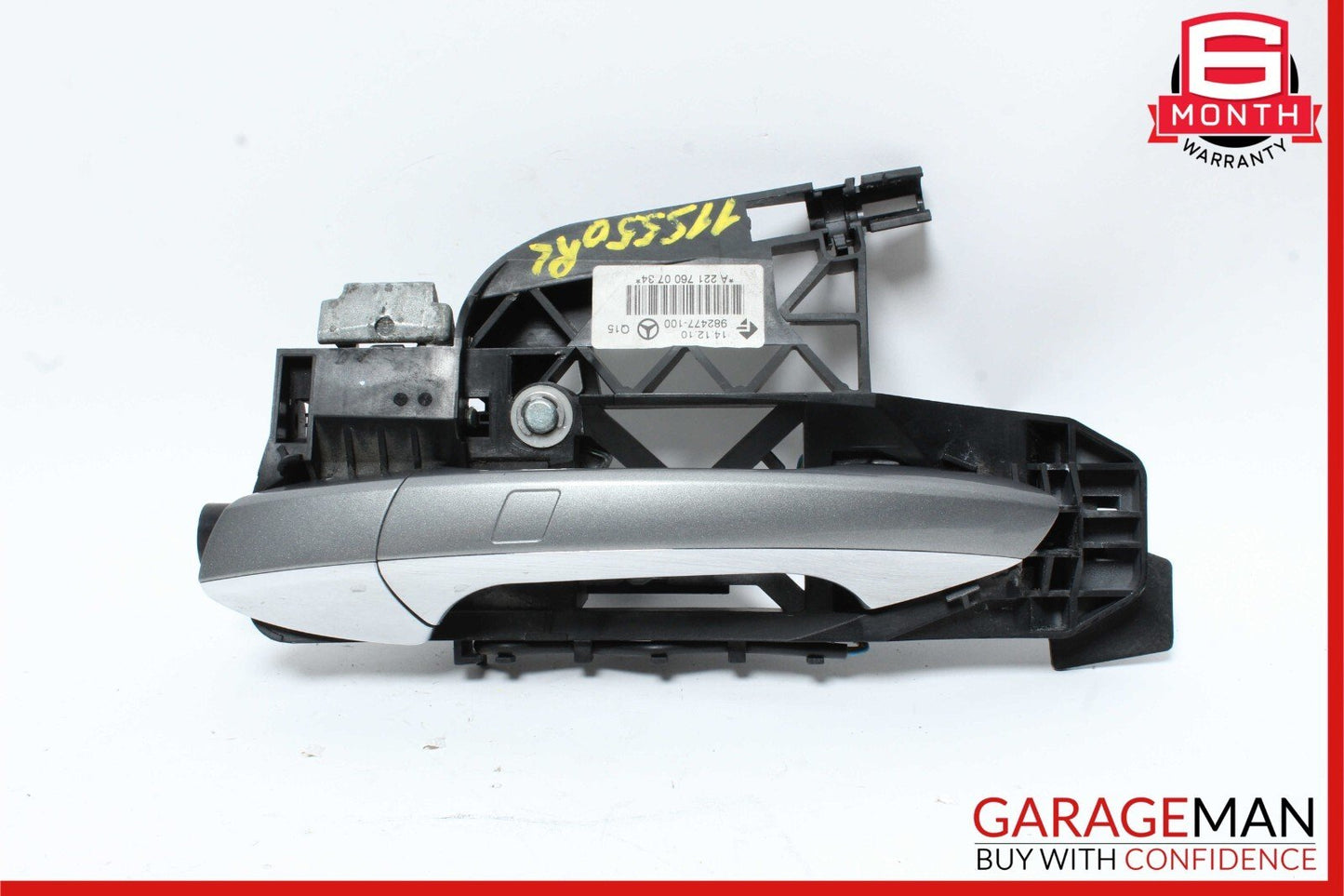 07-13 Mercedes W221 S550 S600 Rear Left Side Exterior Door Handle Keyless Go OEM