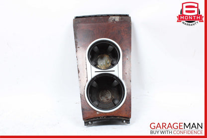 06-12 Mercedes X164 GL450 GL550 ML63 Center Console Cupholder Cup Holder Wood