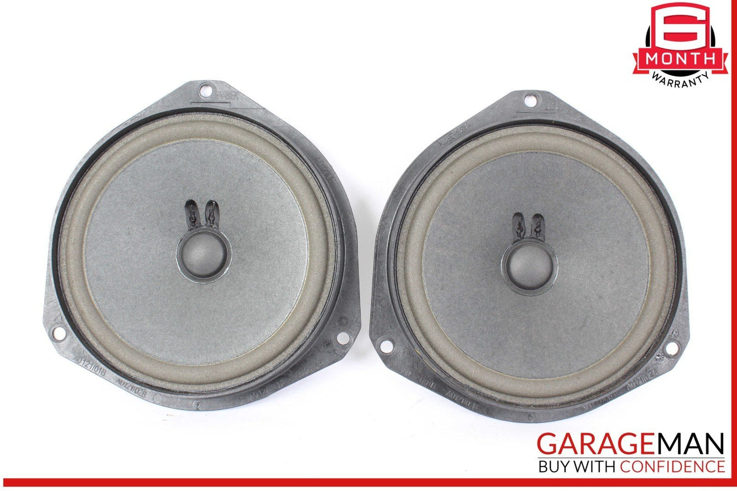 14-17 Maserati Ghibli S Rear Right & Left Side Door Sound Audio Speaker Set of 2