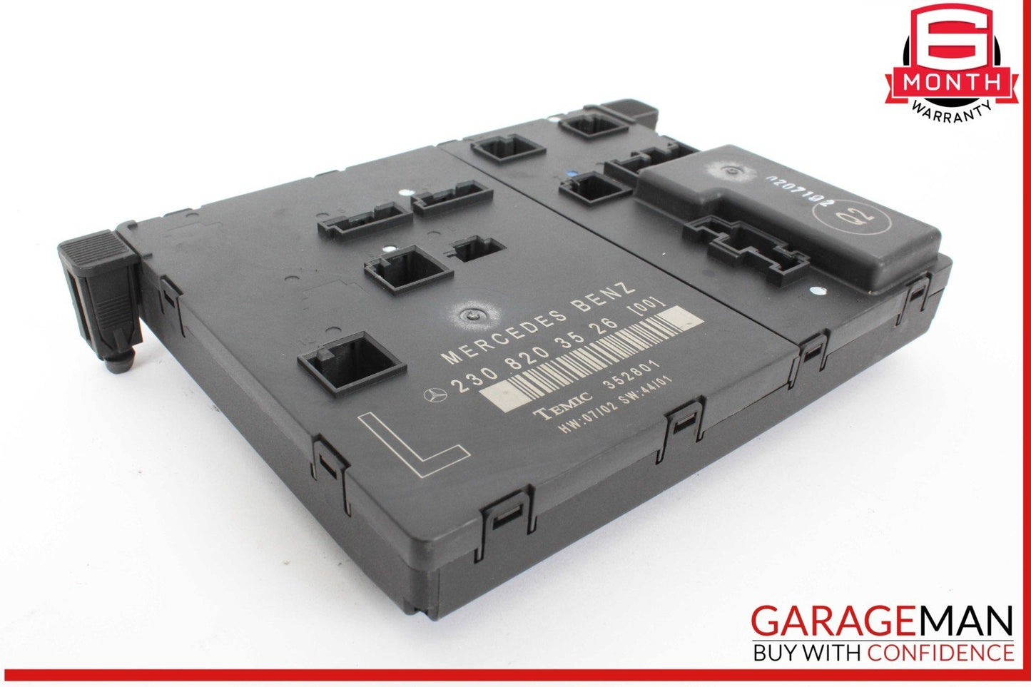03-12 Mercedes R230 SL500 SL55 AMG Front Left Door Control Module 2308203526 OEM
