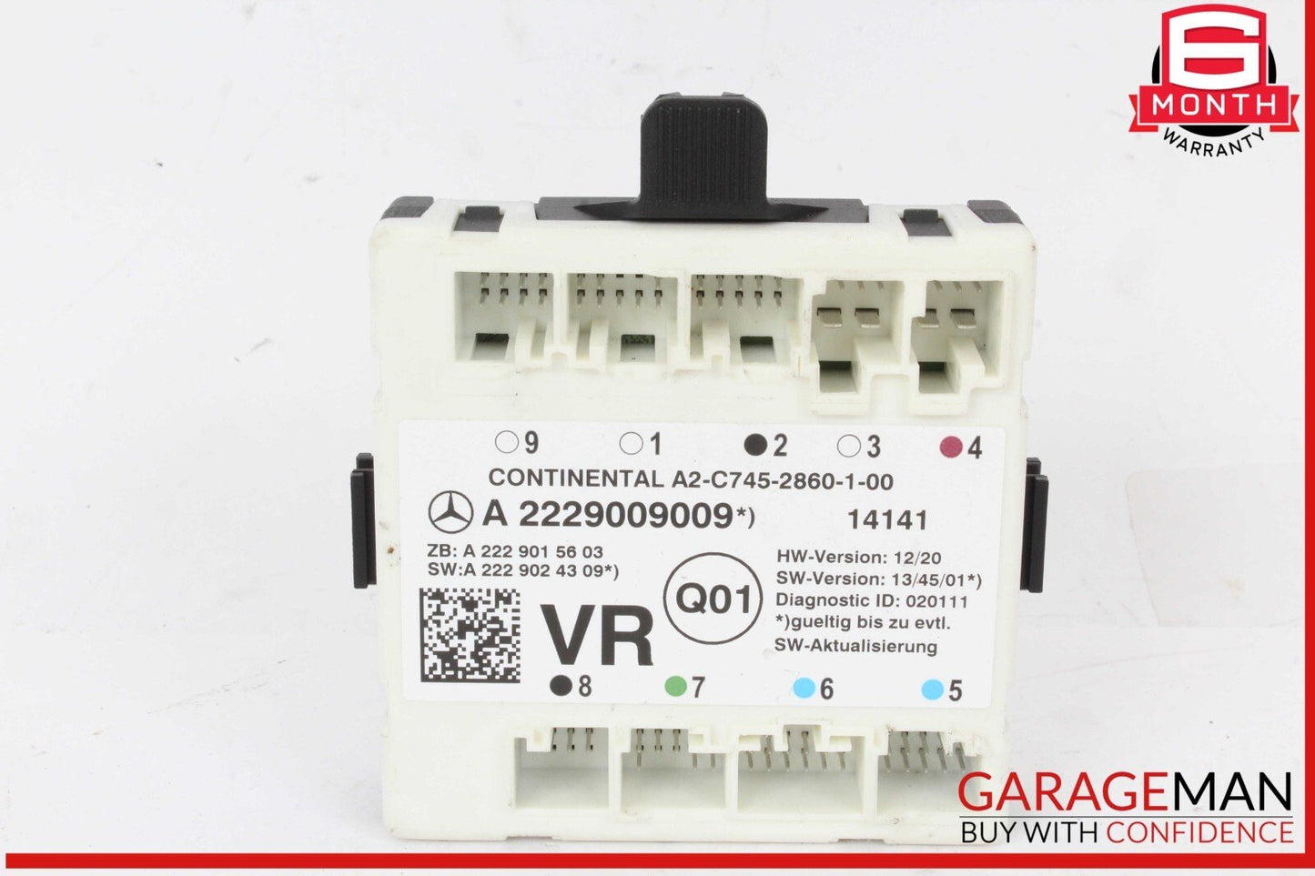 14-17 Mercedes W222 S550 Front Right Passenger Side Door Control Module OEM