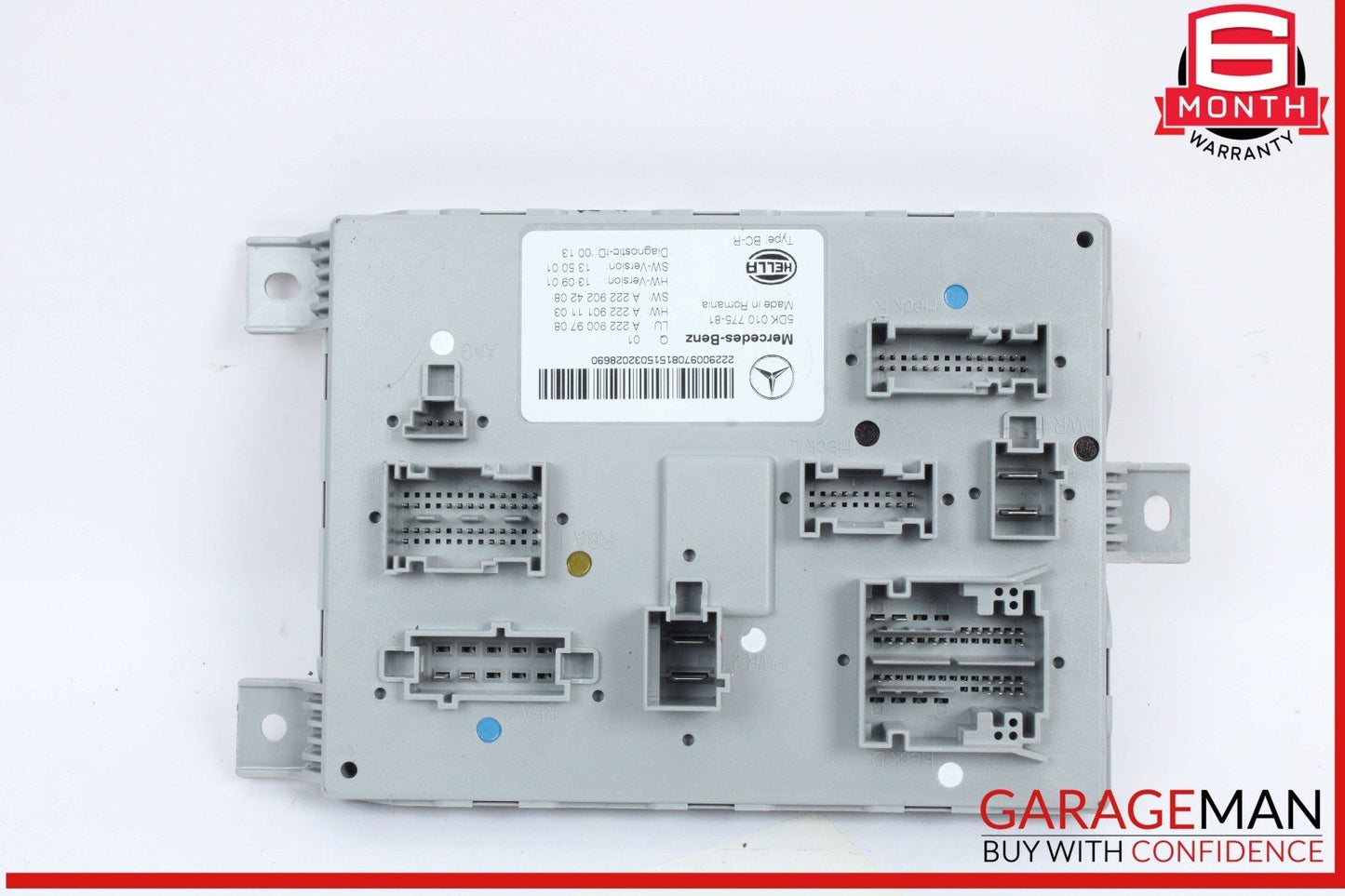 15-18 Mercedes W205 C300 C400 C350e Rear Trunk SAM Control Module Unit OEM