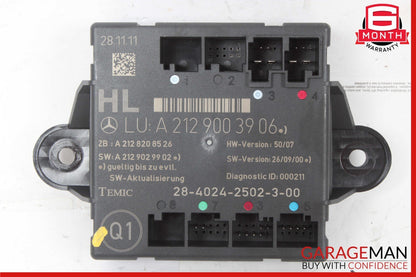 08-18 Mercedes W204 C250 CLS550 Rear Left Side Door Control Module OEM