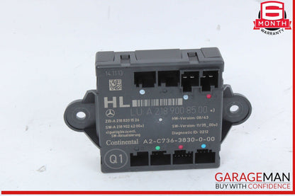 08-18 Mercedes W212 E250 CLS500 C250 Rear Left Side Door Control Module Unit OEM