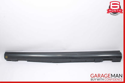 08-14 Mercedes W204 C300 C350 Left Rocker Panel Side Skirt Molding Cover Gray