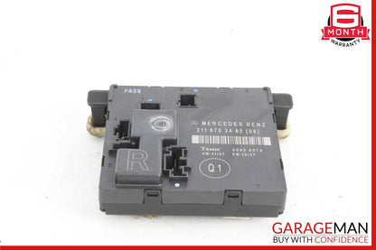 07-09 Mercedes W211 E350 E320 E63 AMG Rear Right Side Door Control Module Unit