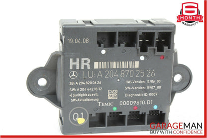 08-14 Mercedes W204 C350 Rear Right Side Door Control Module 2048702526 OEM