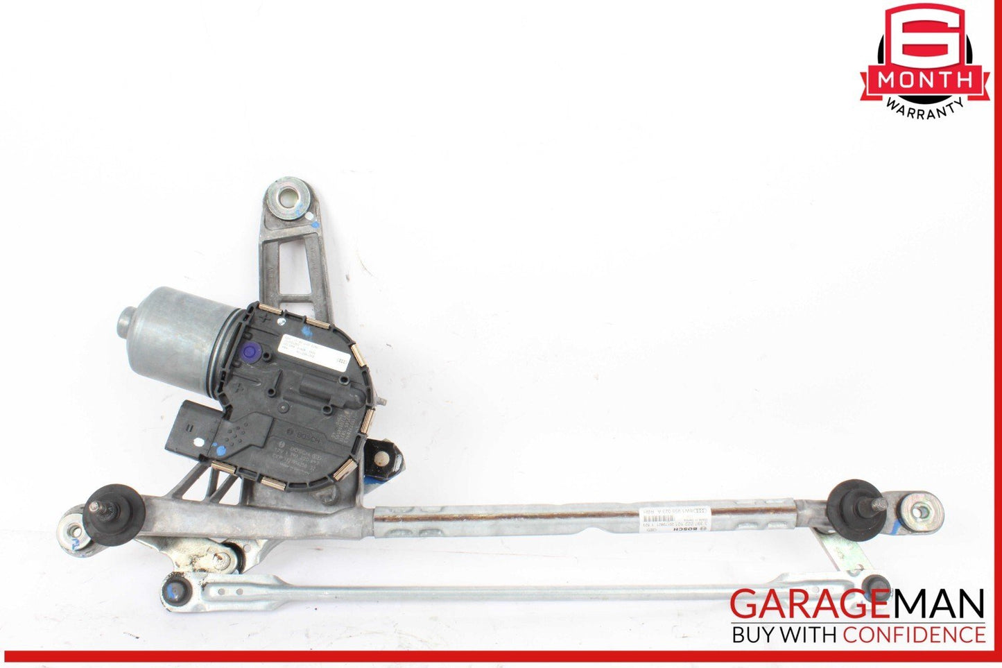 17-19 Audi A4 Front Windshield Wiper Transmission Linkage w/ Motor 8W1955023A